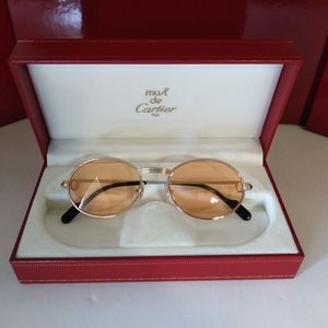 Cartier ST  "Honore" sapphire Platinum 💯